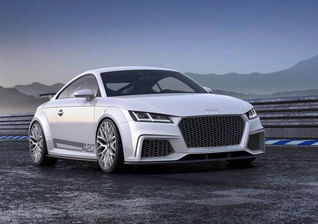 Audi TT quattro sport konsepti ön görünümü