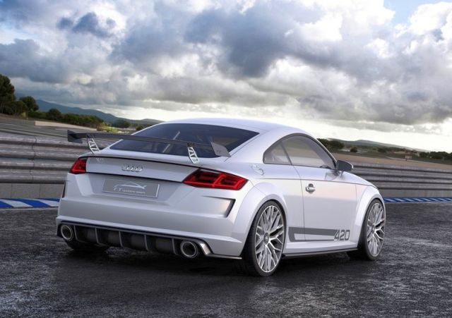 Concept Audi TT Quattro otomobil arşiv görseli