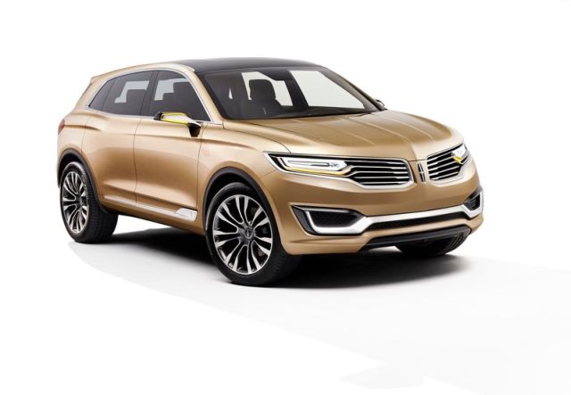 Lincoln MKX konsepti ön tasarım görünümü