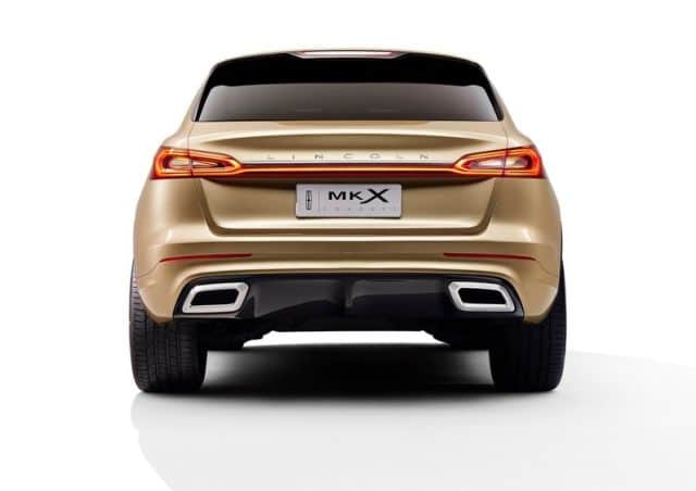 Lincoln MKX konsepti jant ve yan profil görünümü