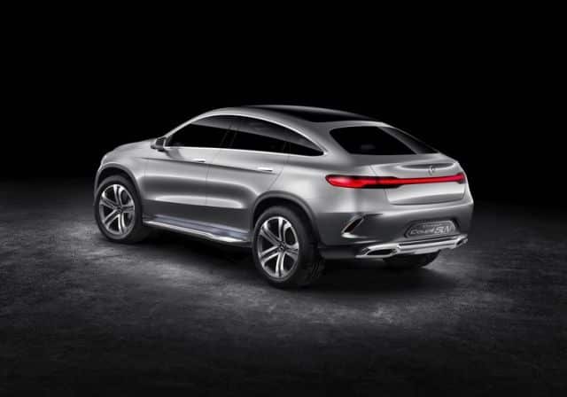 Concept Mercedes Coupe SUV otomobil arşiv görseli