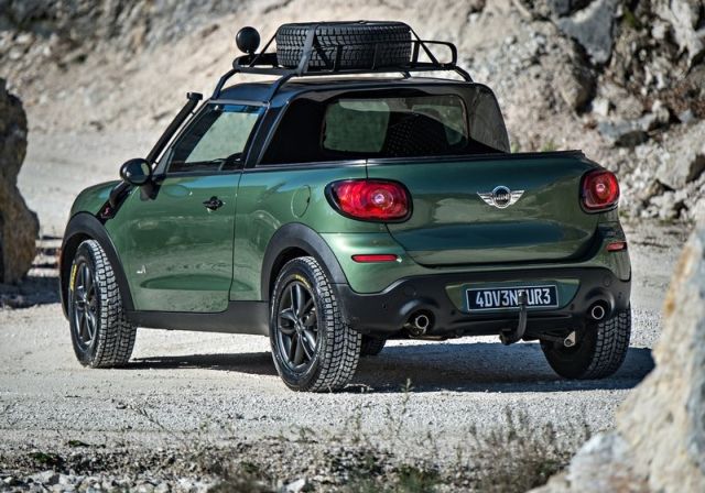 MINI Paceman pickup yük alanı