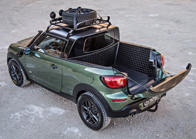MINI Paceman Adventure iç mekanı