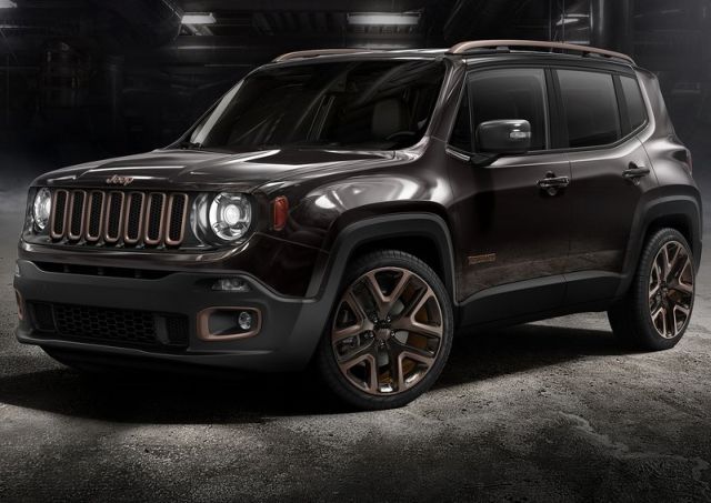 Jeep Renegade Zi You Xia ön üç çeyrek görünümü