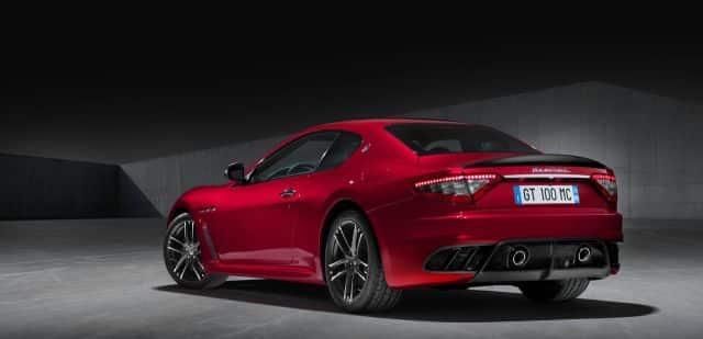 Maserati GranTurismo MC Centennial Edition yan görünümü