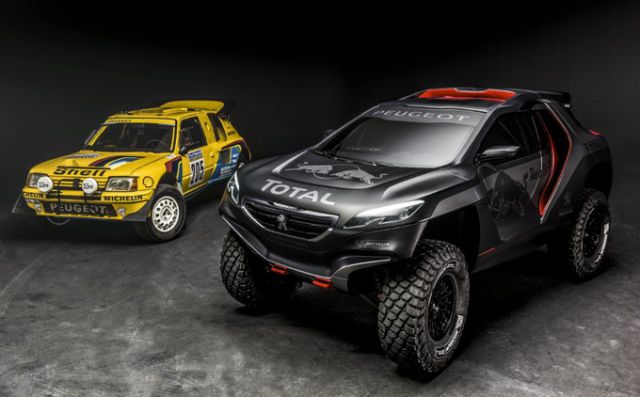 Peugeot 2008 DKR ön üç çeyrek görünümü