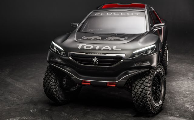 Peugeot 2008 DKR Dakar yarış otomobili