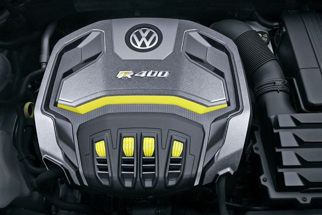 Golf R 400 2,0 TSI motor bölmesi