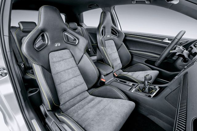 Golf R 400 kabuk koltuklu iç mekan