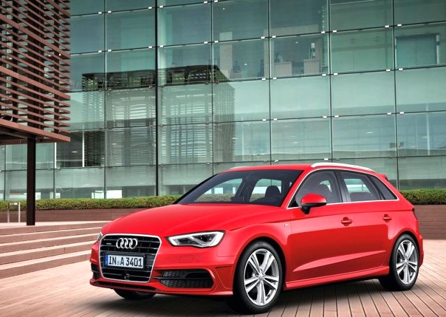 Audi A3 Sportback ön tampon görünümü
