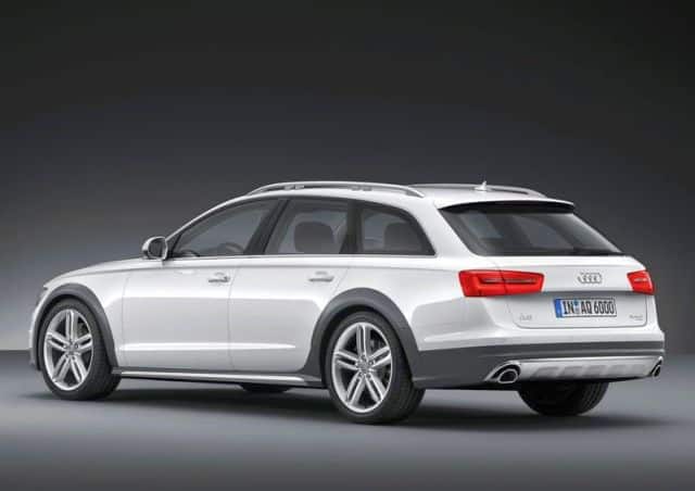 Audi A6 allroad arka görünüm ve bagaj kapağı