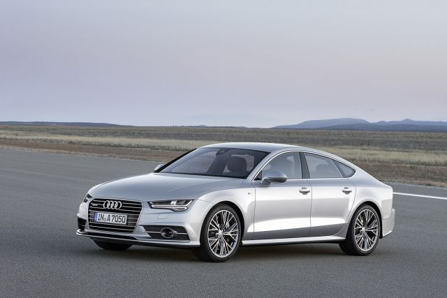 Makyajlı Audi A7 Sportback ön görünüm