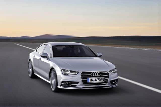 Audi A7 Sportback açık renk gövde ön görünüm