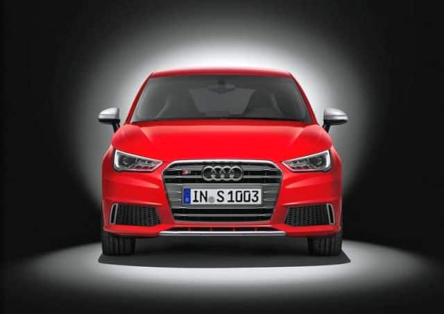 Audi S1 ön görünümü ve Xenon plus farları