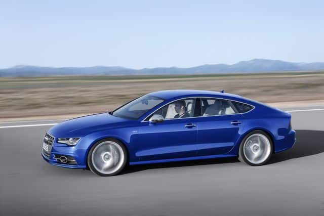 Audi S7 Sportback yan profil ve tavan çizgisi