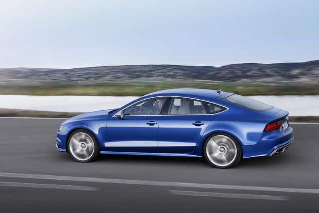 Audi S7 Sportback yandan görünüm