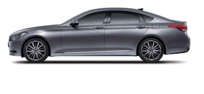 Hyundai Genesis yan profil