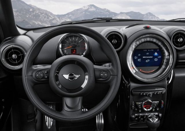 MINI Paceman ön koltuklar ve kabin düzeni