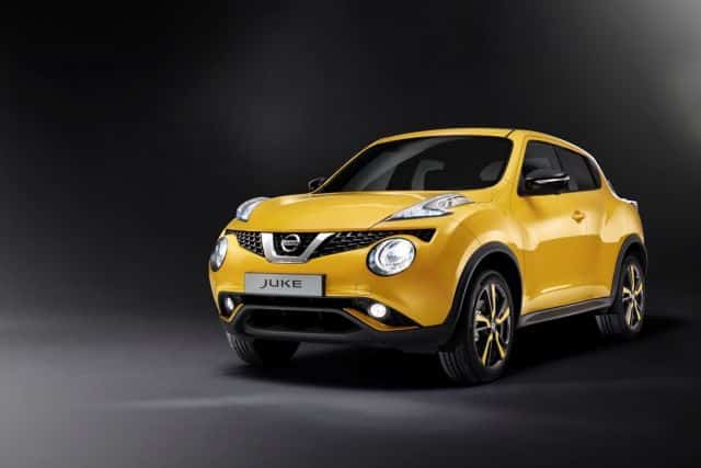 Yenilenen Nissan Juke ön çapraz görünümü