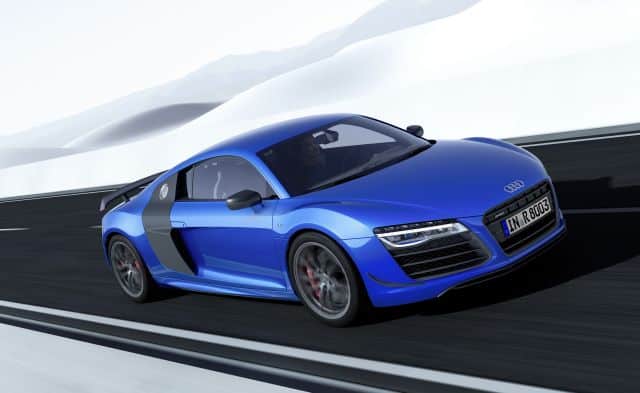 R8 LMX ön cephe ve far ayrıntıları