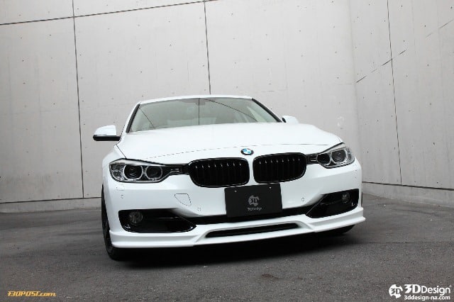 BMW 3 Serisi F30 3D Design ön cephe görünümü