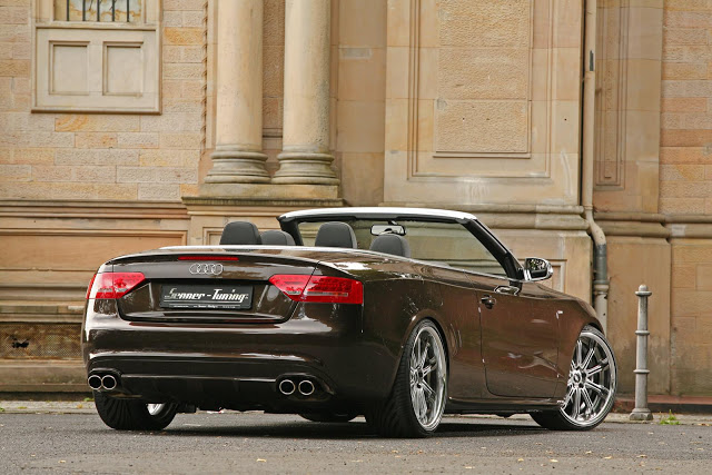 Senner tarafından hazırlanan Audi A5 Cabrio yan profili
