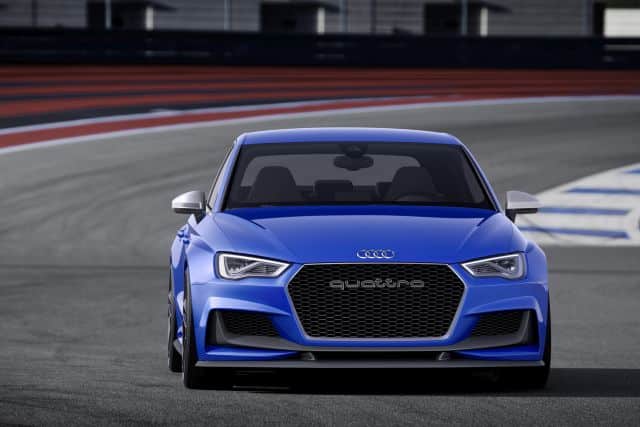 A3 clubsport quattro concept ön tasarımı
