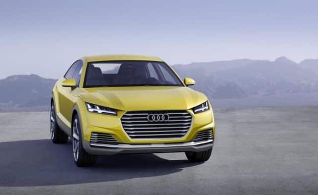 Audi konsept otomobilin ön tasarım ayrıntıları
