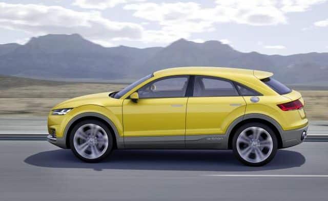Concept Audi TT Offroad otomobil arşiv görseli