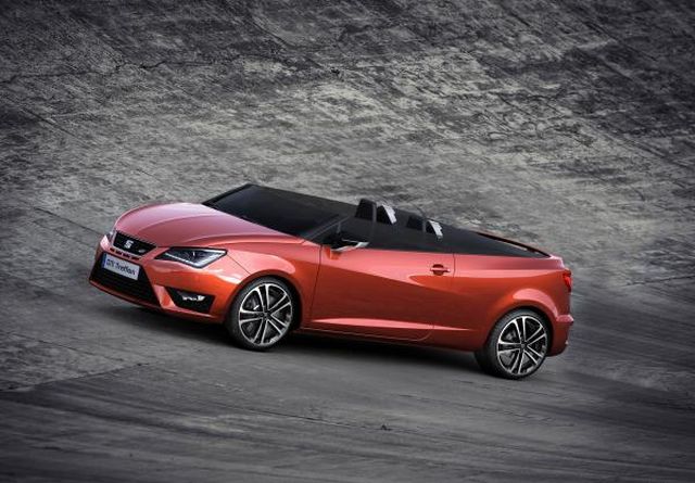 SEAT Ibiza Cupster açık tavanlı konsept otomobili