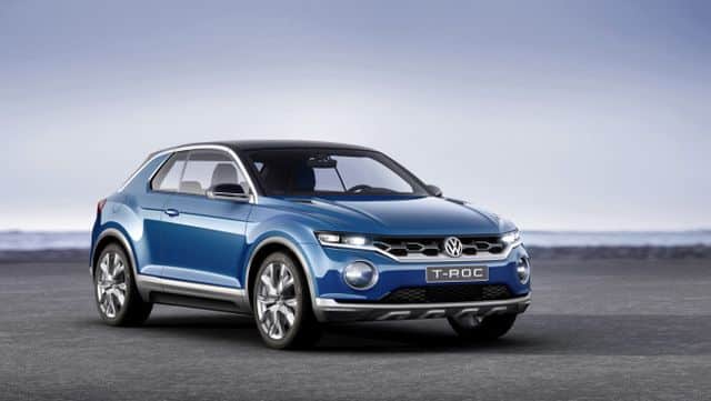 Volkswagen T-ROC konsepti Cenevre tanıtım görünümü