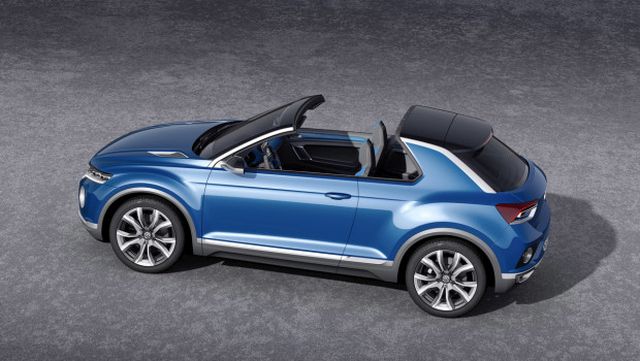 Concept VW T Roc otomobil arşiv görseli