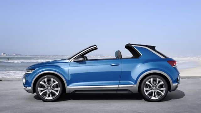 Volkswagen T-ROC konsept otomobili dış tasarım ayrıntısı