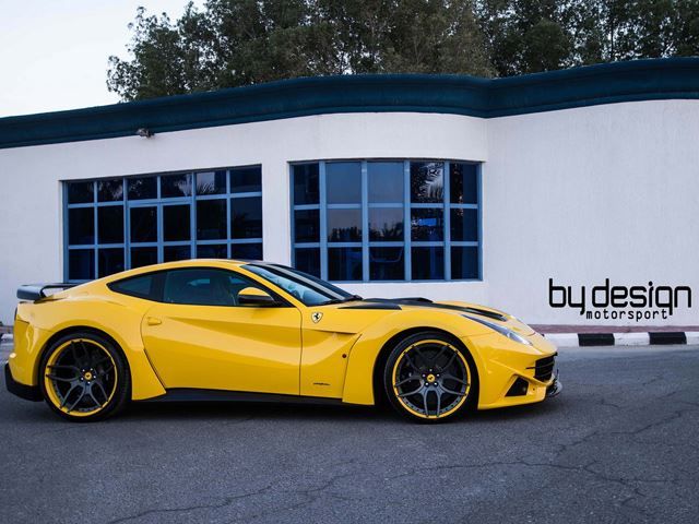 ByDesign Motorsport Ferrari F12 yan görünüm