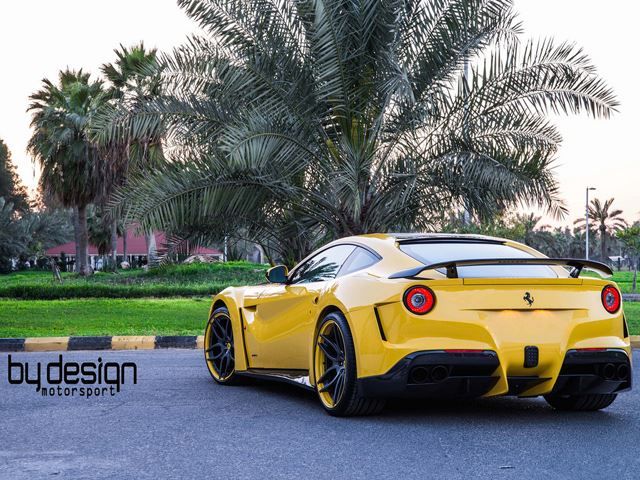 Ferrari F12 arka difüzör ve spoyler