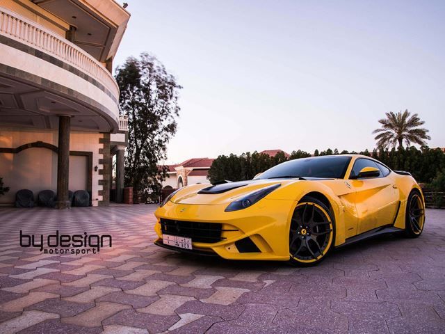 Ferrari F12 Novitec Rosso ön splitter