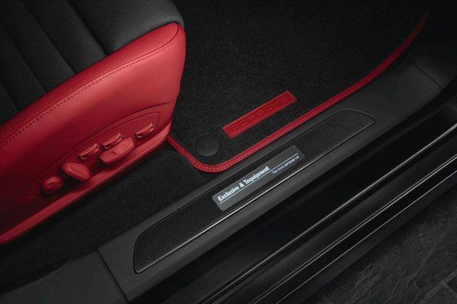Porsche Panamera Turbo S karbon vites seçici