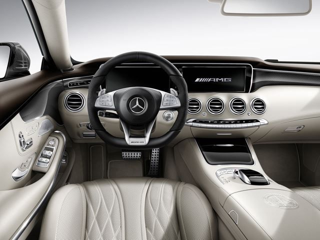 S 63 AMG Coupe iç mekânı