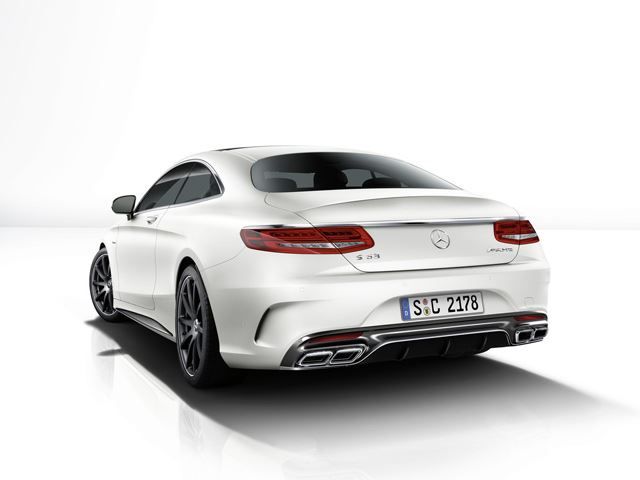 Mercedes-Benz S 63 AMG Coupe arka görünümü
