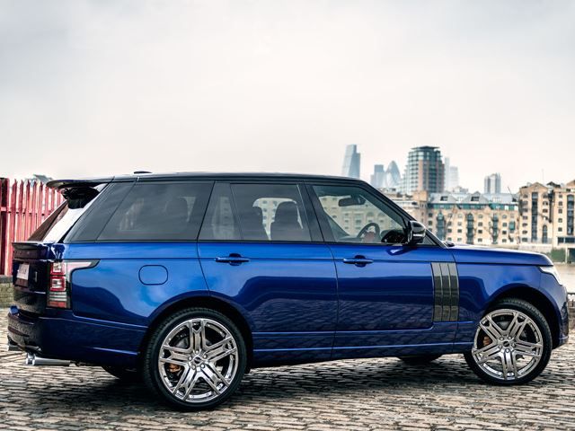Range Rover 600 LE Bali Blue yan profili