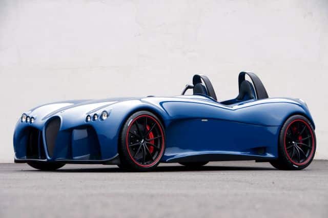 Wiesmann Spyder açık kokpit ve ön gövde