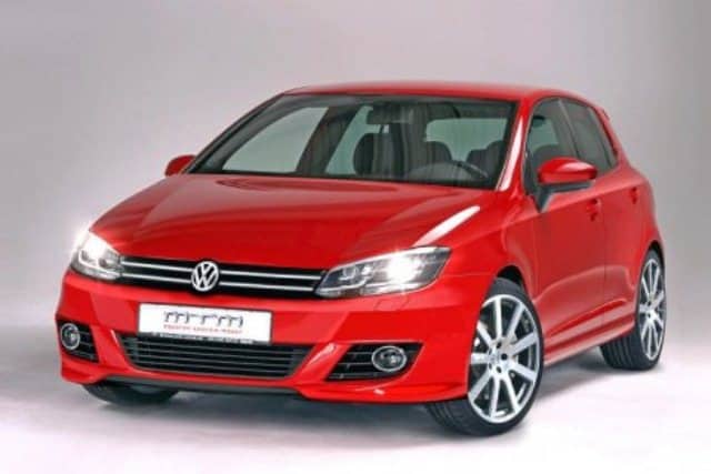 Golf VII MTM ön tampon ve jant tasarımı