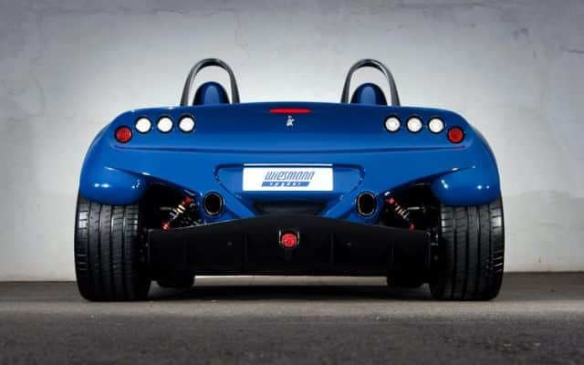 Wiesmann Spyder arka görünümü