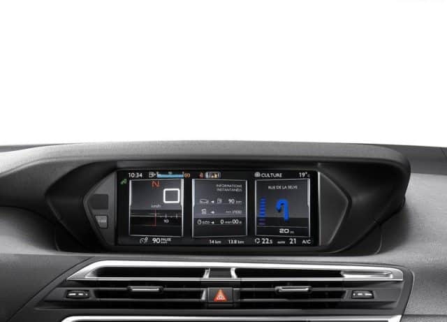 C4 Picasso dijital gösterge ekranı