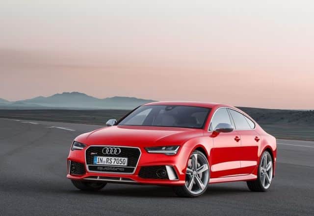 Audi RS 7 Sportback ön üç çeyrek görünüm