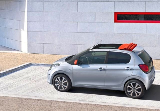 Citroen C1 dış tasarım yan görünüm