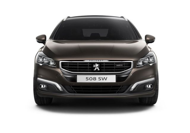 Peugeot 508 SW yenilenen ön tasarımı