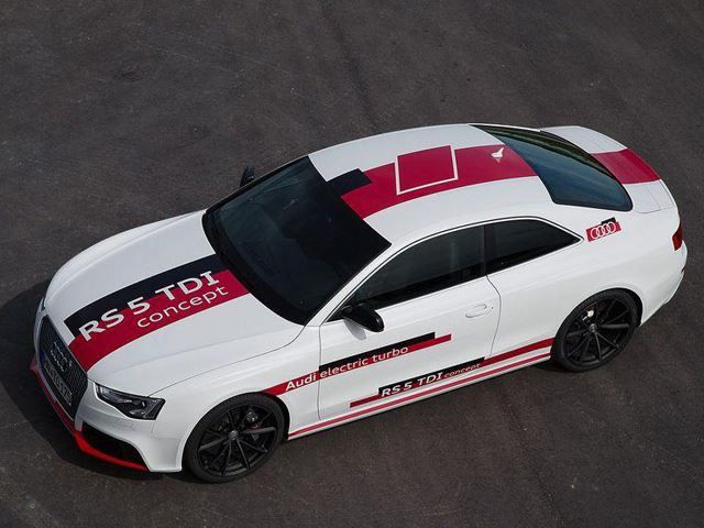 RS 5 TDI Concept ön görünümü