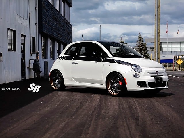 Fiat 500 Project Denso ön üç çeyrek görünümü