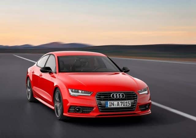 Audi A7 Sportback 3.0 TDI competition ön ve yan görünümü